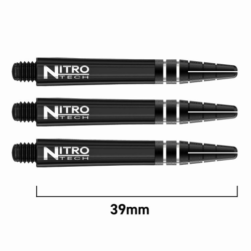 Reddragon NITROTECH Schäfte solid schwarz